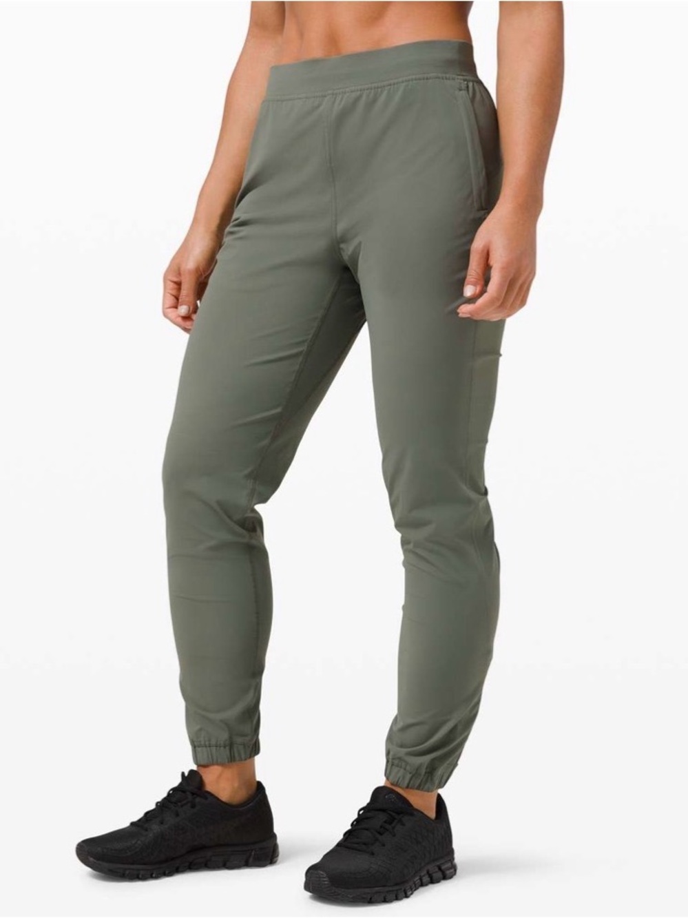 Lululemon Adapted State Olive Green Track Joggers